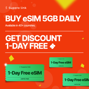Superalink 1 day FREE Coupon