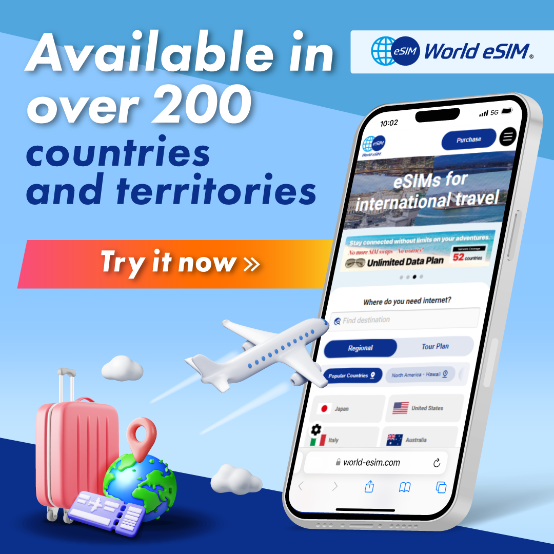 World eSIM promo code